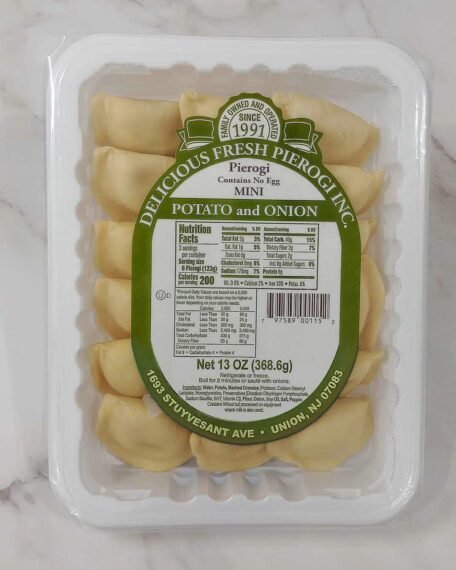 Mini Potato and Onion | Delicious Fresh Pierogi