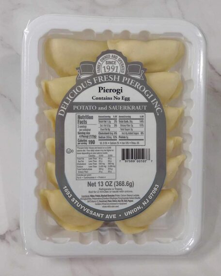 Potato and Sauerkraut | Delicious Fresh Pierogi